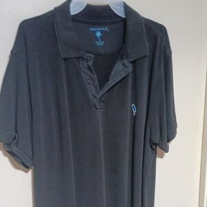 Margaritaville Black Polo Shirt Classic Style